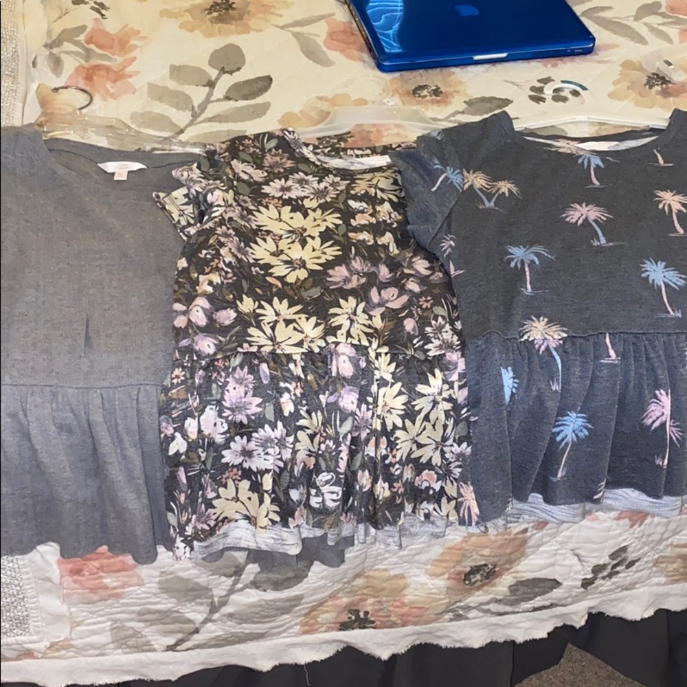 Lauren Conrad LC peplum tops